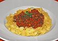 Farfalle mit Rindfleischragout