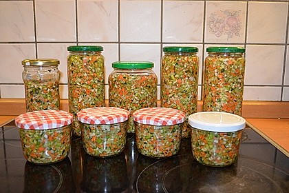 Eingesalzenes Gemüse für Gemüsebrühe 3