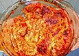 Spirelli - Paprika - Karotten - Gratin mit Hackb&auml;llchen