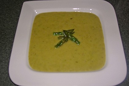 Kartoffel - gr&uuml;ner Spargel - Suppe 5
