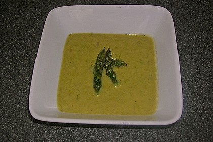 Kartoffel - gr&uuml;ner Spargel - Suppe 6