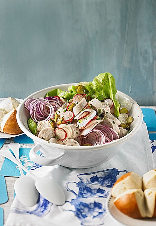 Rettich - Weißwurst - Salat (Rezept mit Bild) von feuervogel | Chefkoch.de