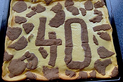 Russischer Zupfkuchen vom Blech für den Kindergeburtstag 127