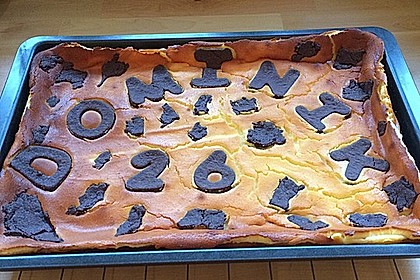 Russischer Zupfkuchen vom Blech für den Kindergeburtstag 90