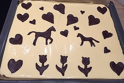 Russischer Zupfkuchen vom Blech für den Kindergeburtstag 61