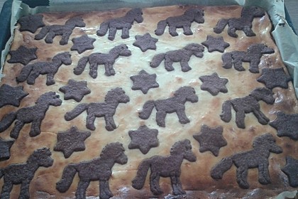 Russischer Zupfkuchen vom Blech für den Kindergeburtstag 45