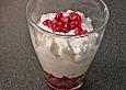 Mascarponecreme mit Granatapfel