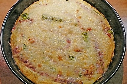Spargel - Schinken - Quiche 2