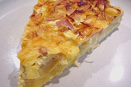 Spargel - Schinken - Quiche 3