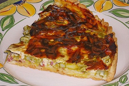 Spargel - Schinken - Quiche 4