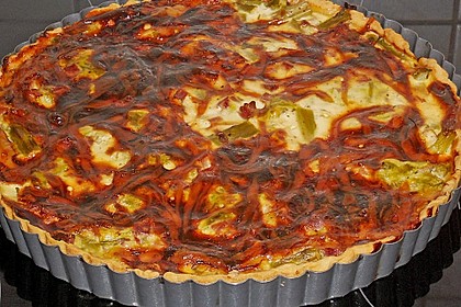 Spargel - Schinken - Quiche 5