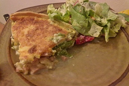Spargel - Schinken - Quiche 8
