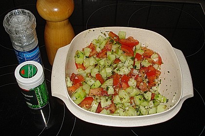 Tomaten - Gurken - Salat