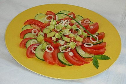 Tomaten - Gurken - Salat 1