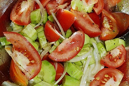 Tomaten - Gurken - Salat 4