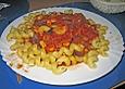 Nudeln mit Tomaten - Gem&uuml;sesauce