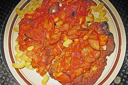 Nudeln mit Tomaten - Gem&uuml;sesauce 1