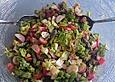 Gr&uuml;ner Spargelsalat mit Radieschen