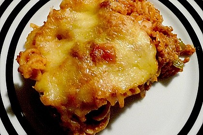 Nudelauflauf mit Hackfleisch und Paprika 2