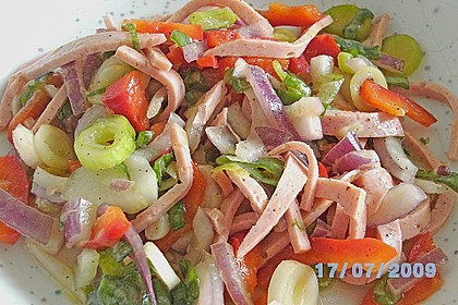 Franz&ouml;sischer Wurstsalat