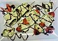 Zucchinir&ouml;llchen mit Frischk&auml;sef&uuml;llung