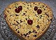 Streuselkuchen mit Kirschen