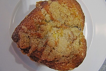 Amerikanische Blaubeermuffins mit Zimtkruste 33