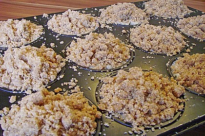 Amerikanische Blaubeermuffins mit Zimtkruste 32