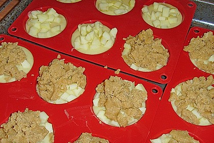 Amerikanische Blaubeermuffins mit Zimtkruste 53