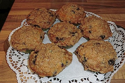 Amerikanische Blaubeermuffins mit Zimtkruste 36