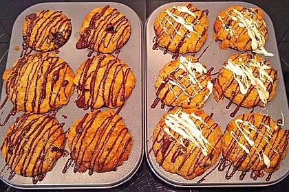 Amerikanische Blaubeermuffins mit Zimtkruste 51