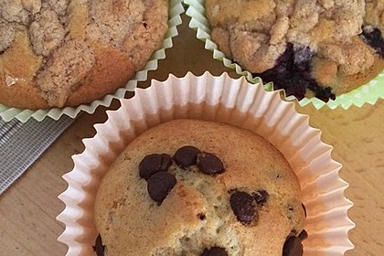 Amerikanische Blaubeermuffins mit Zimtkruste 24