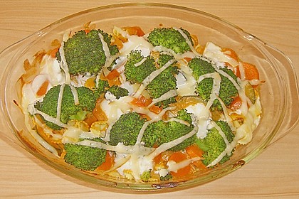 Gem&uuml;segratin mit Zitronengras
