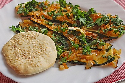 Marokkanische Chermoula - Zucchini