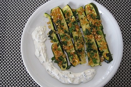 Marokkanische Chermoula - Zucchini 5