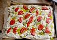 Focaccia mit Cocktailtomaten