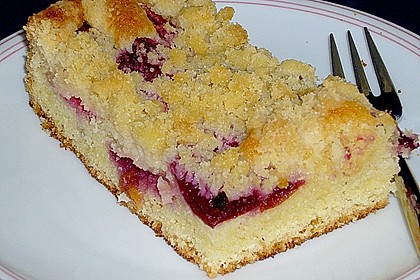 Pflaumenkuchen mit Streuseln 3