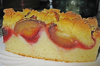 Pflaumenkuchen mit Streuseln 4