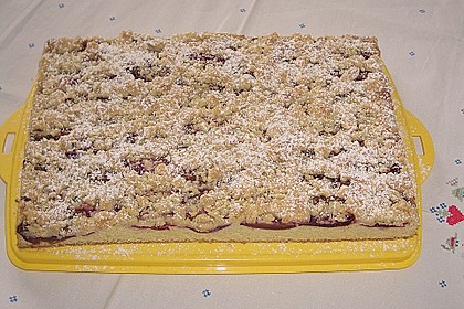 Pflaumenkuchen mit Streuseln 12