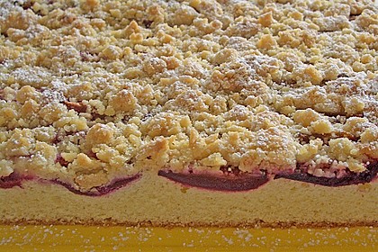 Pflaumenkuchen mit Streuseln 13