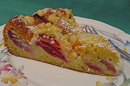 Pflaumenkuchen mit Streuseln 21