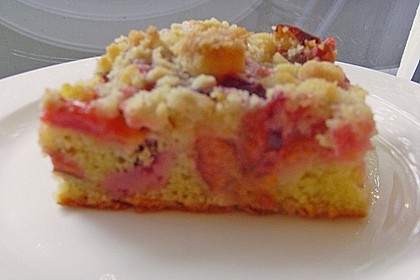 Pflaumenkuchen mit Streuseln 28