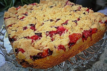Pflaumenkuchen mit Streuseln 38