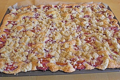 Pflaumenkuchen mit Streuseln 44