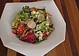 Salat mit Schafsk&auml;se oder Ziegenk&auml;se