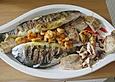 Fischplatte vom Grill