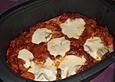 Scharfer Reisauflauf mit Mozzarella - Gem&uuml;se