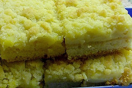 Streuselkuchen mit Pudding 5