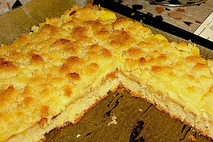 Streuselkuchen mit Pudding 4