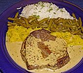 Rindersteaks mit Senf-Estragon Sauce (Bild)